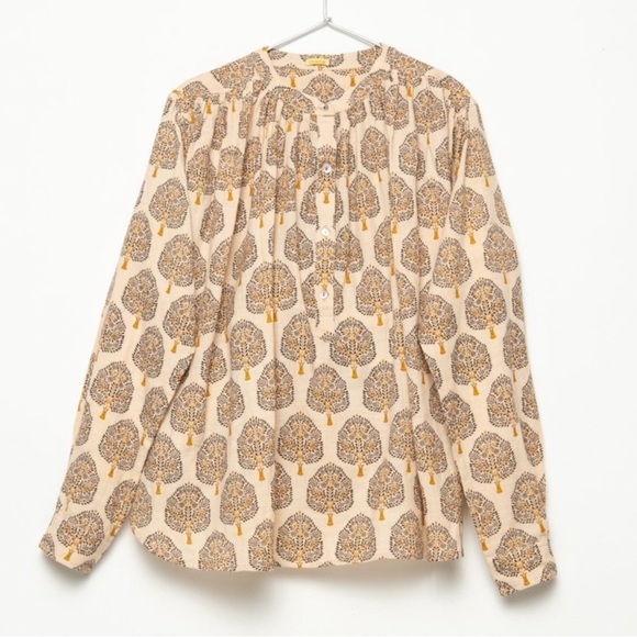 Matta Bheeti Treetop Top Size Medium in Gold - Picture 2 of 12